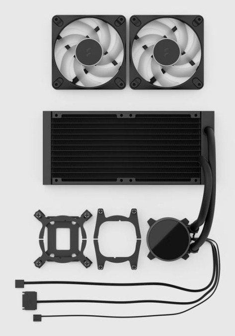 EAN 7340172714651 - Fractal Design Radius 240 RGB Black Procesador Sistema de refrigeración líquida todo en uno 12 cm Negro 1 imagen 7