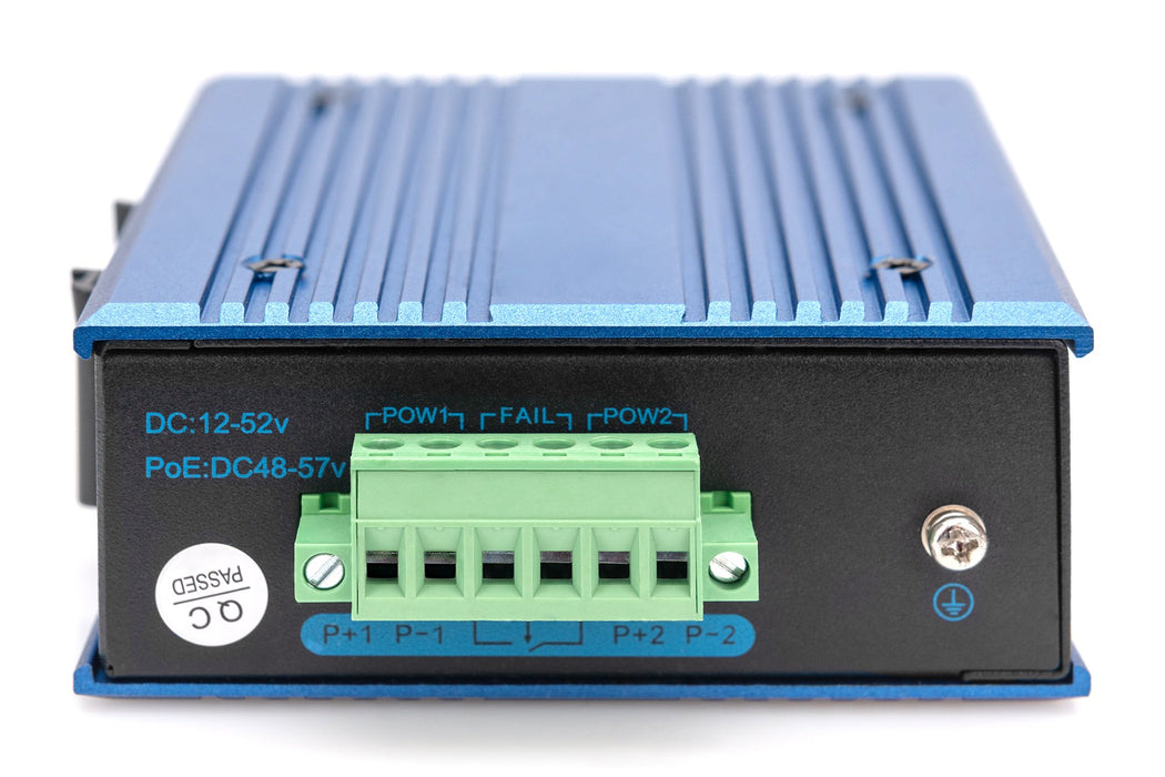 EAN 4016032485490 - Digitus DN-651130 switch No administrado Fast Ethernet (10/100) Negro, Azul imagen 3