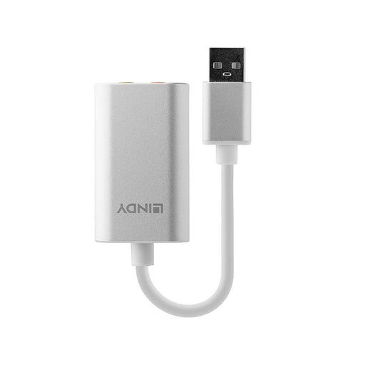 EAN 4002888429269 - Lindy 42926 convertidor de audio Plata, Blanco imagen 2