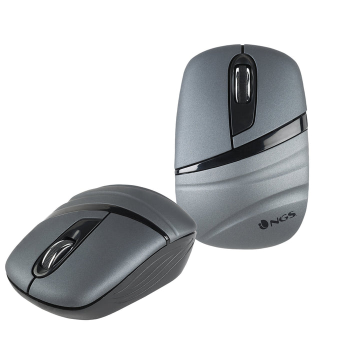 EAN 8435430619898 - NGS ASH DUAL ratón Oficina Ambidextro RF Wireless + Bluetooth Óptico 1200 DPI imagen 2