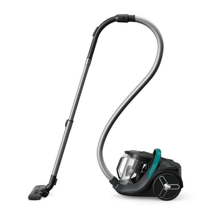 Aspiradora Rowenta Green Force Cyclonic Max Ro7b12 (Negro/Turquesa)