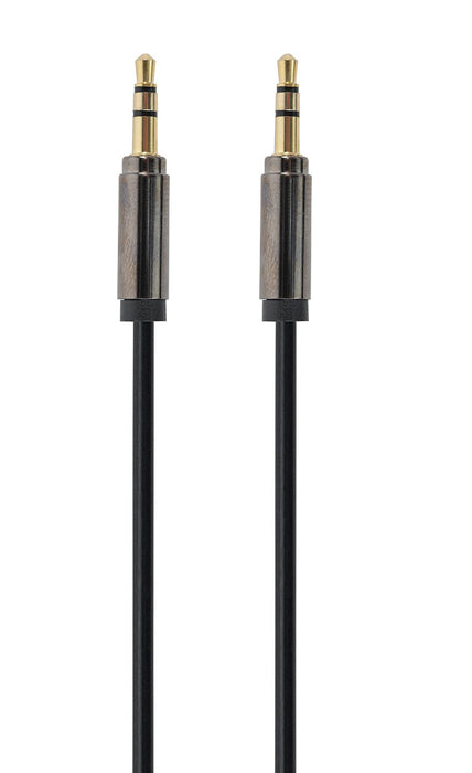 EAN 8716309097727 - Gembird CCAP-444-1M cable de audio 3,5mm Negro imagen 2