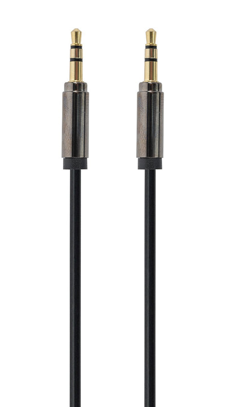 EAN 8716309097727 - Gembird CCAP-444-1M cable de audio 3,5mm Negro imagen 2