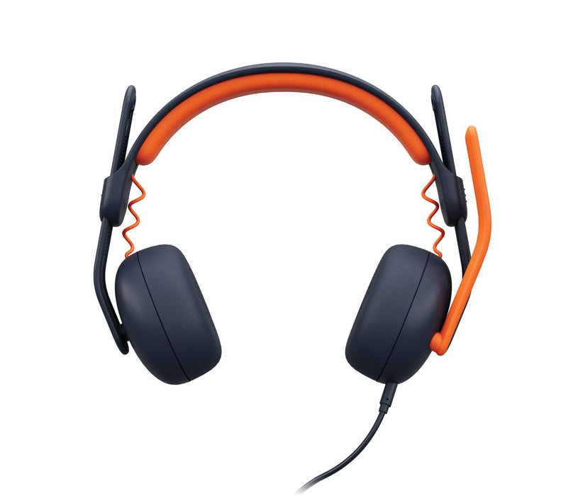 EAN 0097855190680 - Logitech Zone Learn Auriculares Alámbrico Diadema Educación Azul, Naranja imagen 1