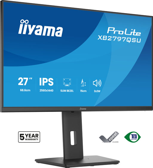 EAN 4948570125876 - iiyama ProLite XB2797QSU-B1 pantalla para PC 68,6 cm (27") 2560 x 1440 Pixeles Quad HD LED Negro imagen 1