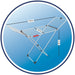 EAN 4023103201903 - Vileda 157215 secadora Tendedero de suelo Blanco imagen 2