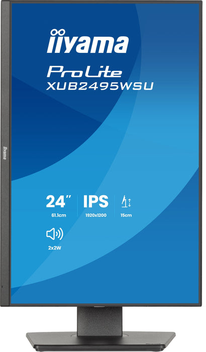Iiyama 60.5cm 24" Xb2495wsu-B1 16:10 Hdmi+Dp+Usb-C Ips