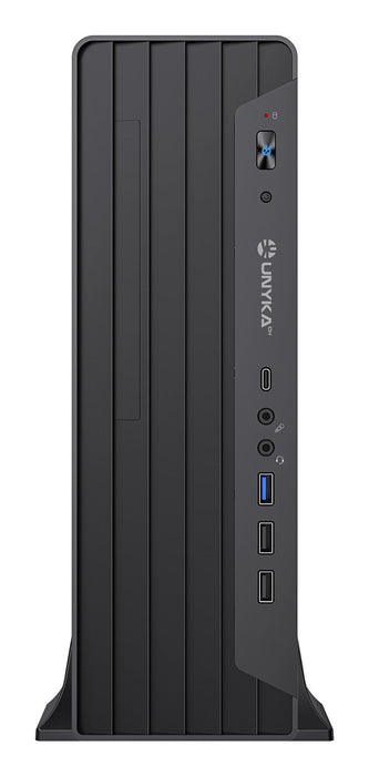 Caja Pc Micro Atx Unykach Uk2012 Cpu Max 80mm Gpu Max 220mm F.A Sfx 300w 80+ Bronze Negro