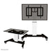 EAN 8717371445942 - Neomounts PLASMA-M2500TSILVER mueble y soporte para dispositivo multimedia Plata imagen 1