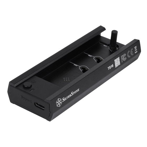 EAN 4710679812854 - Silverstone TS16 Caja externa para unidad de estado sólido (SSD) Negro M.2 imagen 1