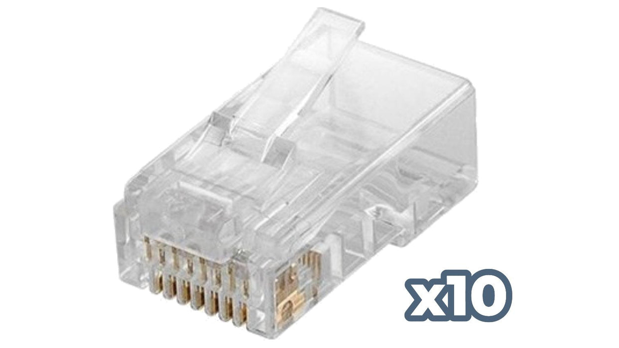 Conector Phasak Rj 45 Cat. 6 Utp (10 Unid) Phk 45c6