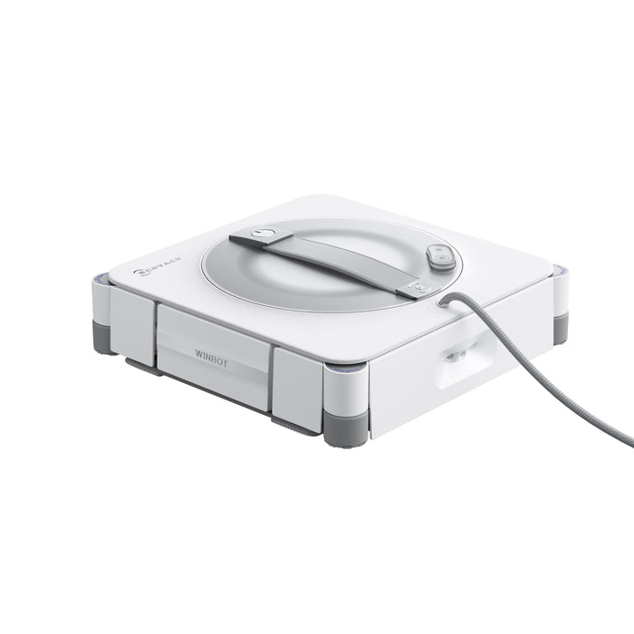 Ecovacs Winbot W2s Pro Omni Window Cleaning Robot,Auto Spray,Smart Path Planning,White+Portable Station