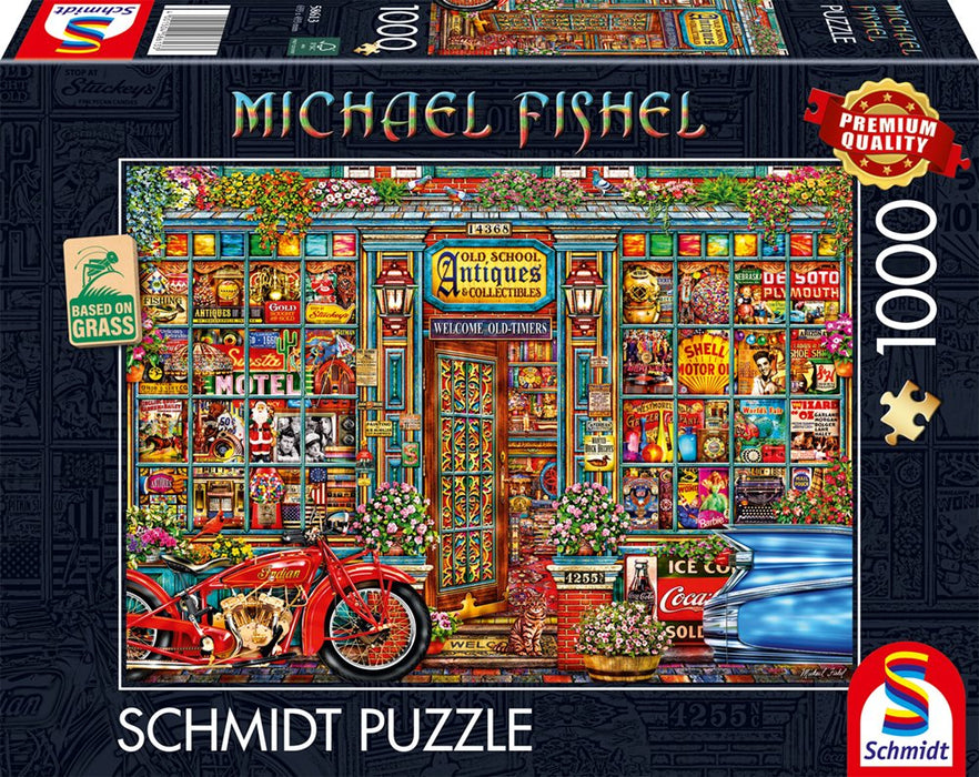 Schmidt Spiele Michael Fishel: Tesoros De Tiempos Pasados, Rompecabezas De 1000 Piezas 58613