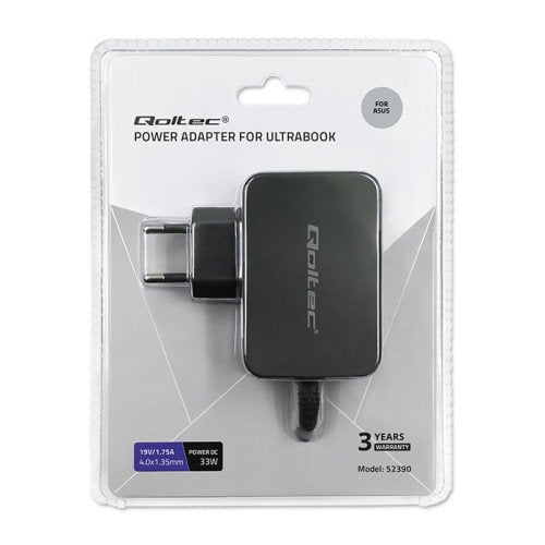 EAN 5901878523927 - Qoltec 52392 cargador de dispositivo móvil Portátil Negro Corriente alterna Interior imagen 8