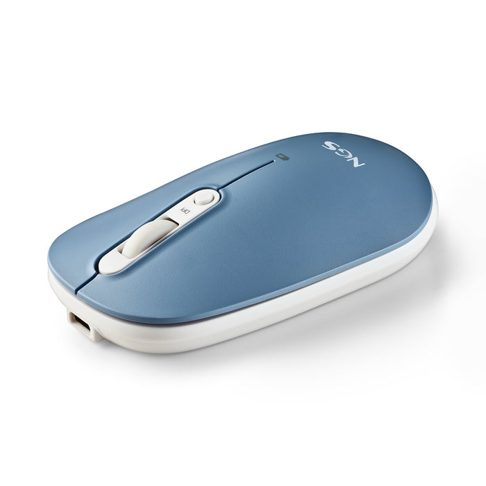 EAN 8435430623703 - NGS SHELL RB ratón Oficina Ambidextro RF Wireless + Bluetooth Óptico 1600 DPI imagen 2