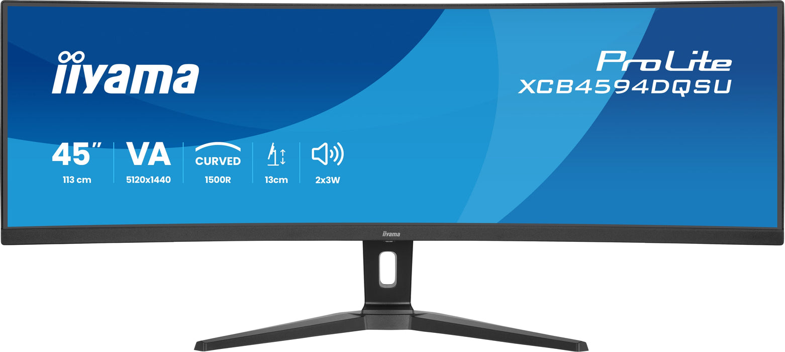 EAN 4948570126293 - iiyama ProLite XCB4594DQSU-B1 pantalla para PC 113 cm (44.5") 5120 x 1440 Pixeles Dual QHD LED Negro imagen 1