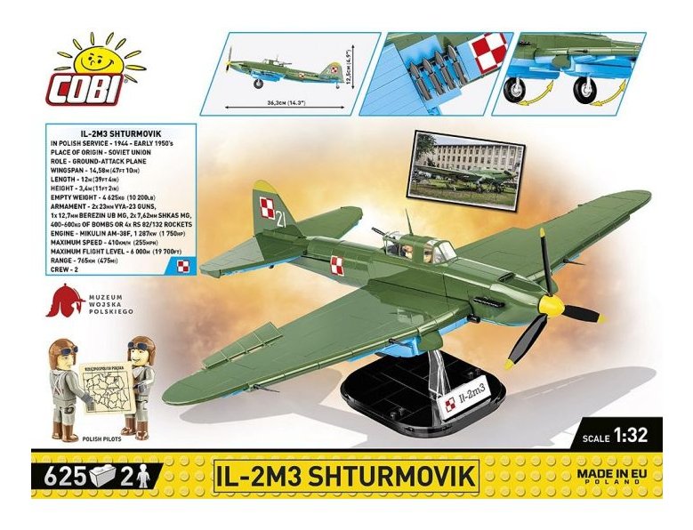 EAN 5902251057442 - COBI IL-2M3 Shturmovik imagen 6