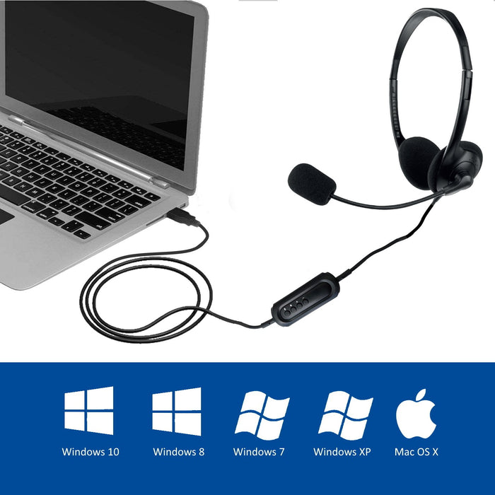 EAN 8056045876393 - Ewent EW3568 auricular y casco Auriculares Alámbrico Diadema Llamadas/Música USB tipo A Negro imagen 3