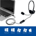 EAN 8056045876393 - Ewent EW3568 auricular y casco Auriculares Alámbrico Diadema Llamadas/Música USB tipo A Negro imagen 3