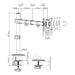 EAN 8716309126069 - Gembird MA-D1-01 soporte para monitor 81,3 cm (32") Escritorio Negro imagen 3