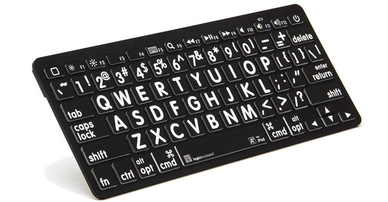 EAN 5707795011475 - Logickeyboard LKB-LPWB-BTON-DE teclado Universal Bluetooth QWERTZ Alemán Negro imagen 1
