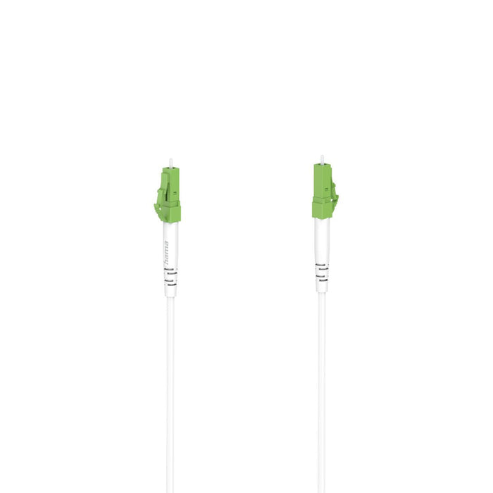 Cable De Fibra  Hama Essential  Optica Monomodo - Longitud 5m - Transmision Hasta 10gbit/S - Conector Lc/Apc - Color