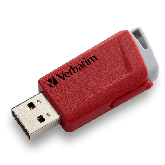 EAN 0023942493082 - Verbatim Store 'n' Click unidad flash USB 32 GB USB tipo A 3.2 Gen 1 (3.1 Gen 1) Azul, Gris, Rojo imagen 2