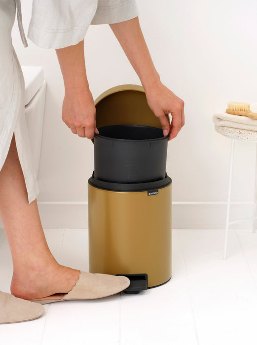 Brabantia Treteimer Newicon 5 L Warm Gold