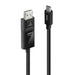 EAN 4002888433433 - Lindy 43343 adaptador de cable de vídeo 3 m USB Tipo C DisplayPort Negro imagen 1