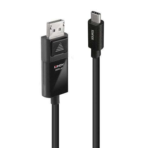 EAN 4002888433426 - Lindy 43342 adaptador de cable de vídeo 2 m USB Tipo C DisplayPort Negro imagen 1