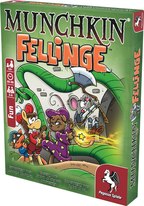 Pegasus Munchkin Fellinge, Juego De Cartas 17025g