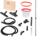 EAN 5902934839907 - Camry Premium CR 7045 extractor de polvo Negro, Rojo, Acero inoxidable 25 L 3400 W imagen 3