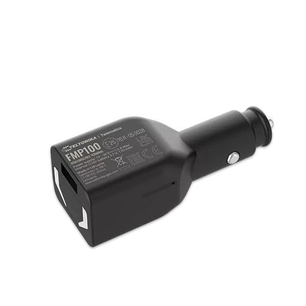 Teltonika Fmp100 Plug And Play Tracker With Gnss, Gsm, Bluetooth,  Cigarette Lighter Power Connector