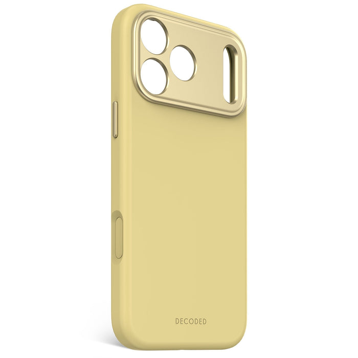 Decoded Silicone Backcover Apple Iphone 17 Pro Max Yuma Yellow Funda Para Iphone 17 Pro Max 17,5 Cm (6.9") Amarillo