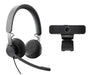 EAN 5099206091603 - Logitech 991-000338 auricular y casco Sistema de vídeoconferencia personal Alámbrico Grafito imagen 1