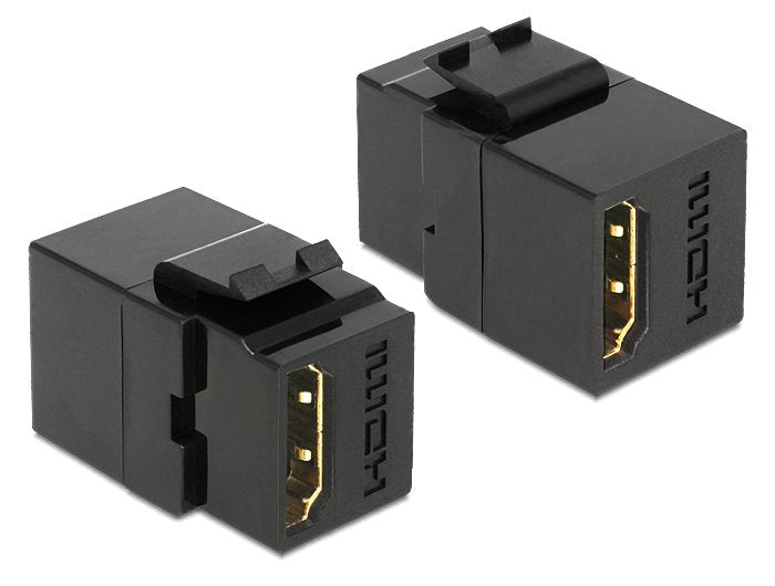 Delock 86366 Módulo Keystone Hdmi Hembra > Hdmi Hembra Negro