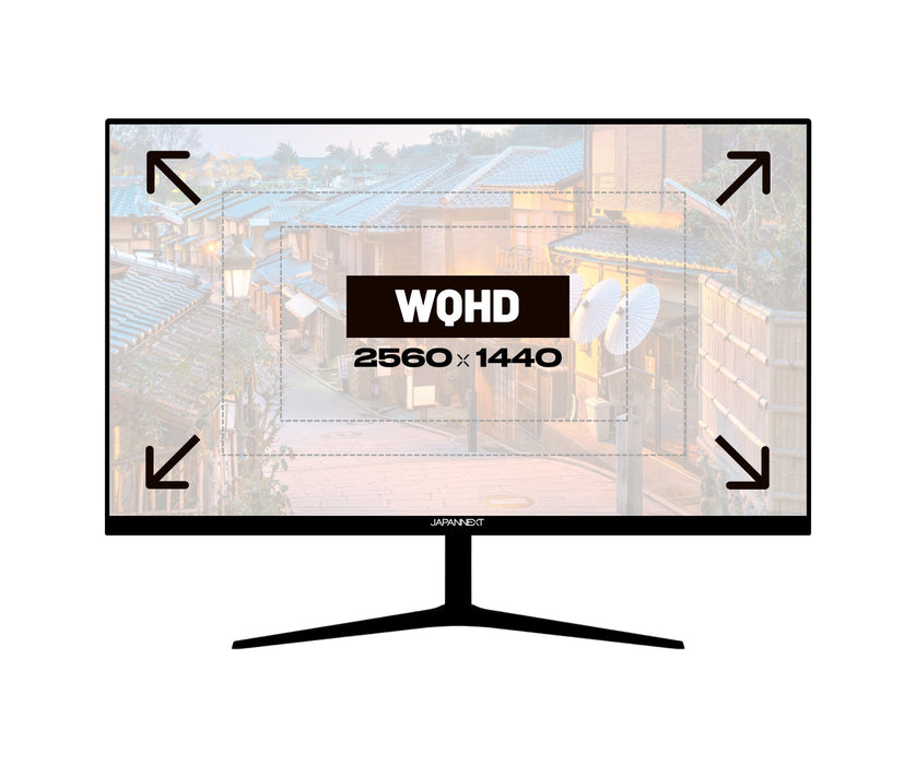 EAN 4589511172759 - JAPANNEXT JN-IPS27WQHDR-C65W pantalla para PC 68,6 cm (27") 2560 x 1440 Pixeles Wide Quad HD LCD Negro imagen 6