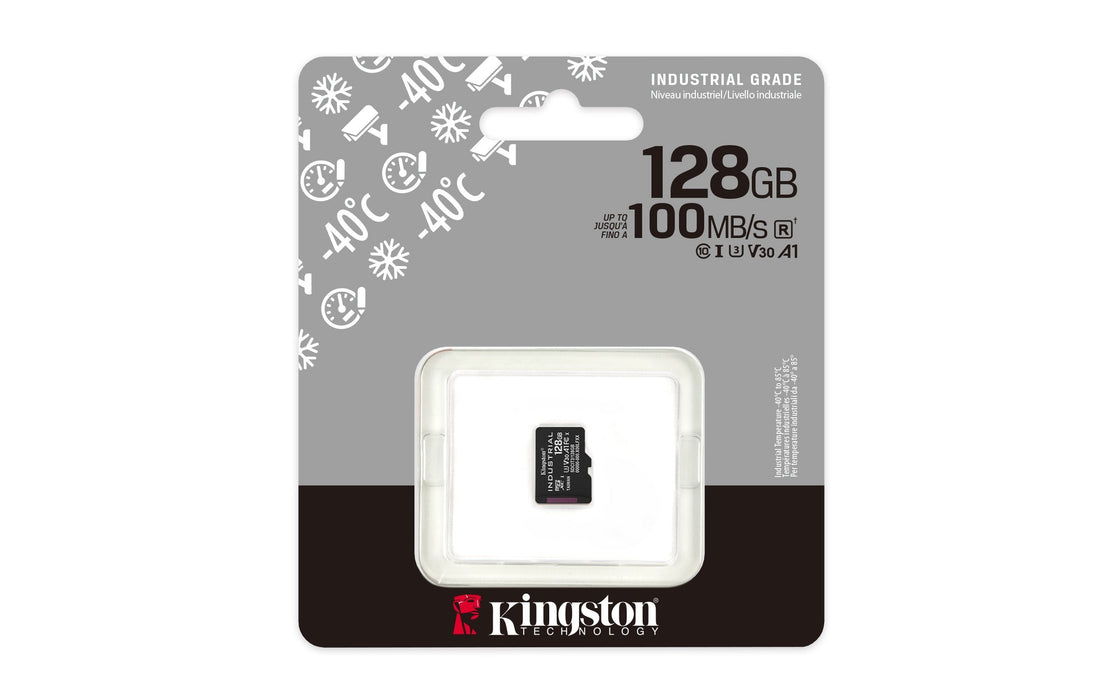 Card Kingston Ind. Microsd 128gb Pslc
