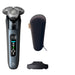 EAN 8720689030021 - Philips X9001/10 afeitadora Máquina de afeitar de rotación Recortadora Azul imagen 2