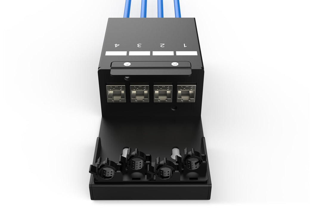 EAN 4016032497509 - Digitus DN-93708-4 caja de conexiones de red Negro imagen 2