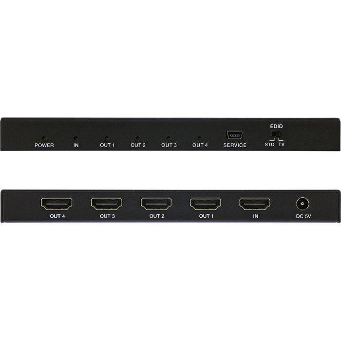 Splitter Hdmi  4 Puertos 4k 60hz Inline