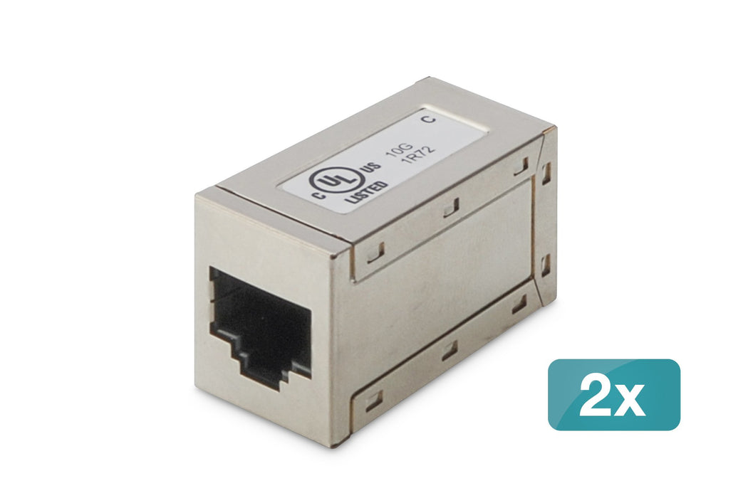 EAN 4016032495000 - Digitus AT-AG-8-8-C6S-2 cambiador de género para cable RJ-45 Plata imagen 1
