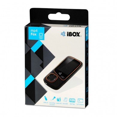 Reproductor De Mp3 / Mp4 Ibox Imp34v1816bk Negro 4 Gb