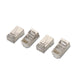 EAN 8436574702927 - AISENS A138-0293 conector RJ-45 Acero inoxidable, Transparente imagen 1