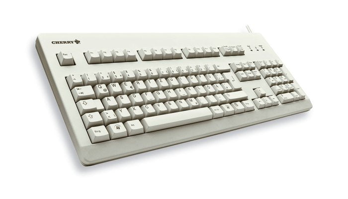 Teclado Inglés Cherry G80-3000 Usb Qwerty Reino Unido Gris