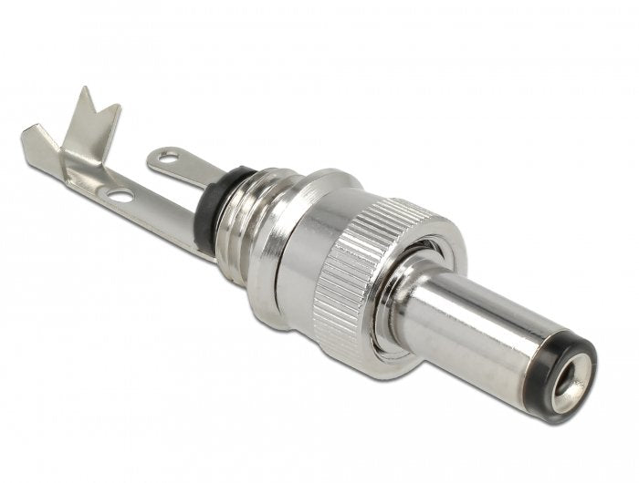 Delock 89916 Conector Dc 5,5 X 2,5 Mm Con 12,0 Mm De Longitud Macho Soldadura Versión