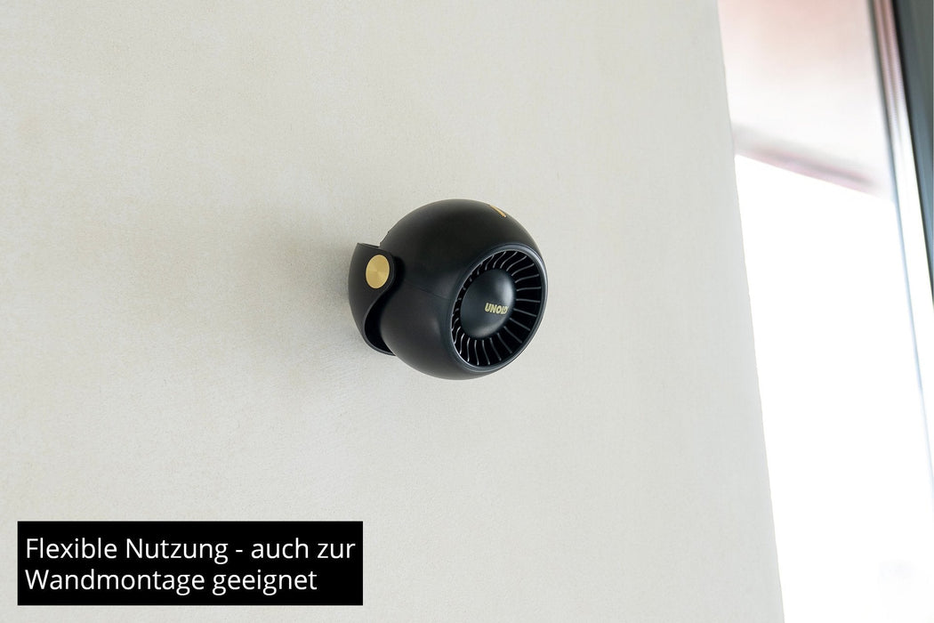86675 Breezy Bowl Akku-Ventilator Sw 6w 3 Geschwindigkeitsstufen Ø9cm