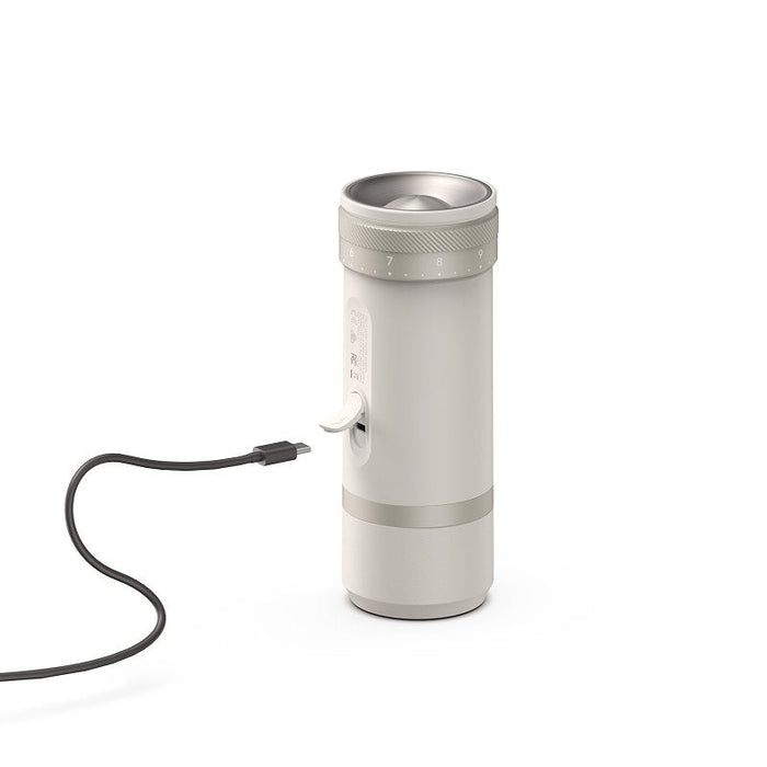 Outin Fino - Sandstone White - Portable Coffee Grinder