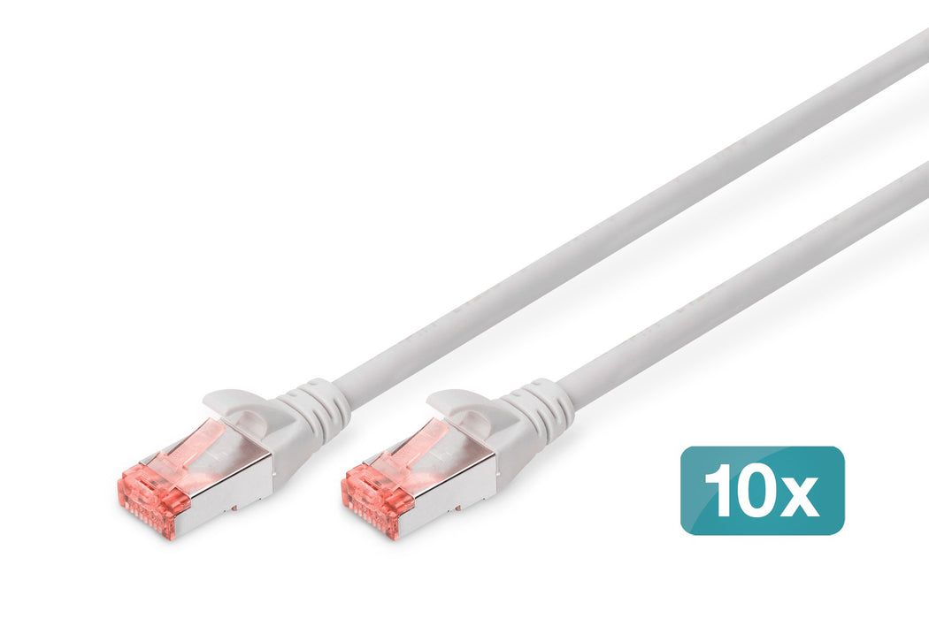 EAN 4016032441465 - Digitus DK-1644-030-10 cable de red Gris 3 m Cat6 S/FTP (S-STP) imagen 1