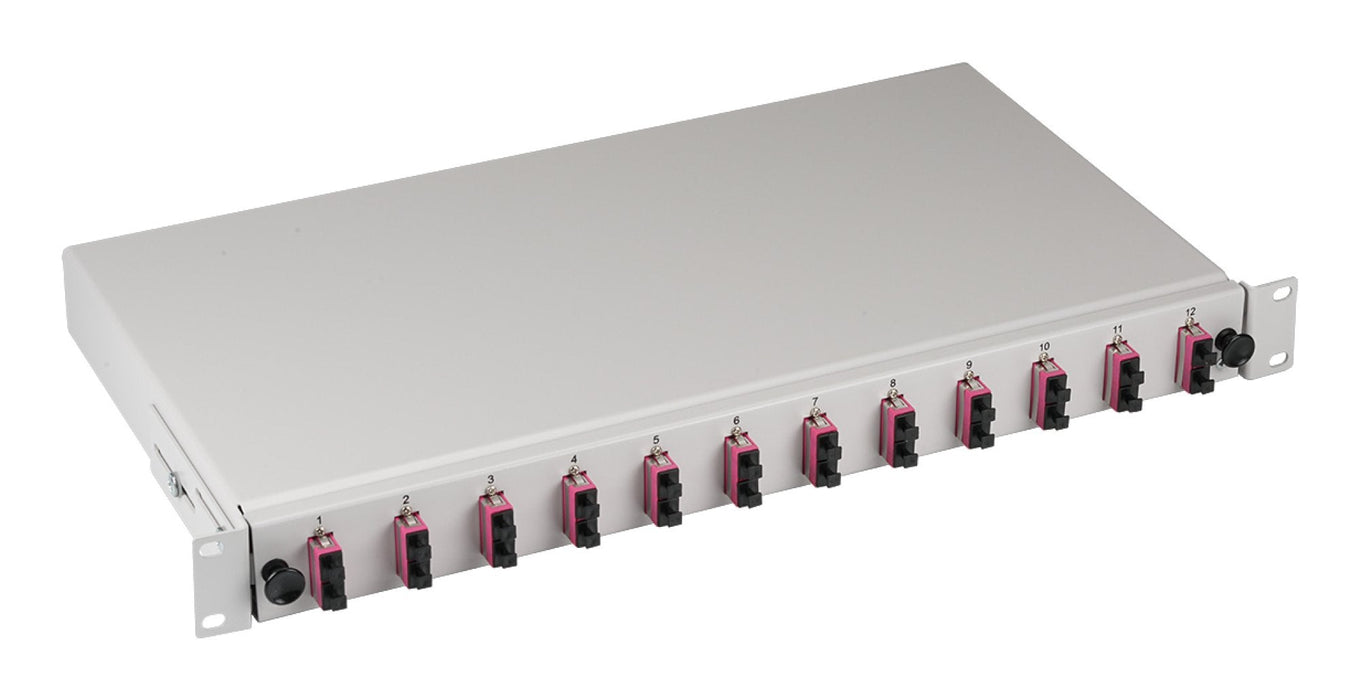 Spleibox Gr Extraíble Sc Om4 24xpigtails Abgesetzt & 12xduplex-Empalme